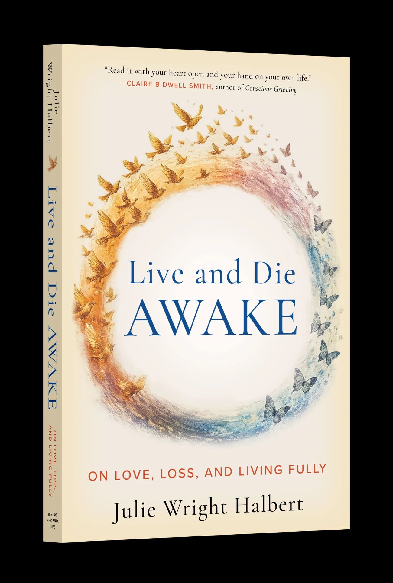 Live and Die Awake by Julie Wright Halbert, standing upright