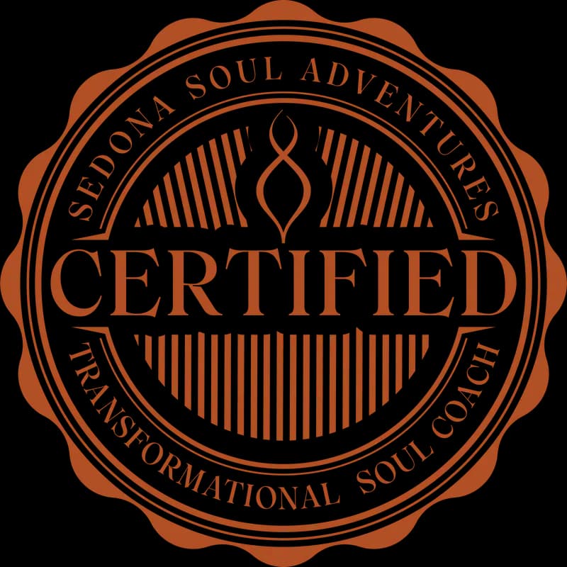 Seal: Sedona Soul Adventures Certified Transformational Soul Coach.